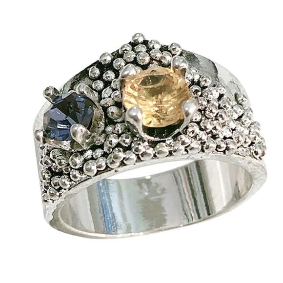 Free People Jewelry - Boho diamond ring A183